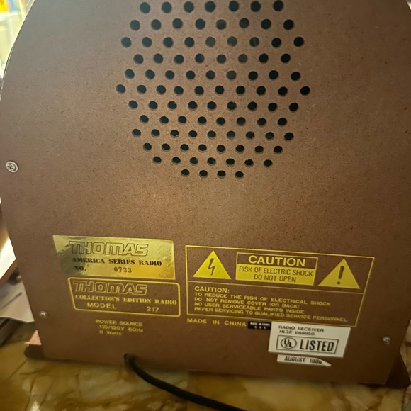 Thomas American Series Retro Radio - Picture 4 of 9
